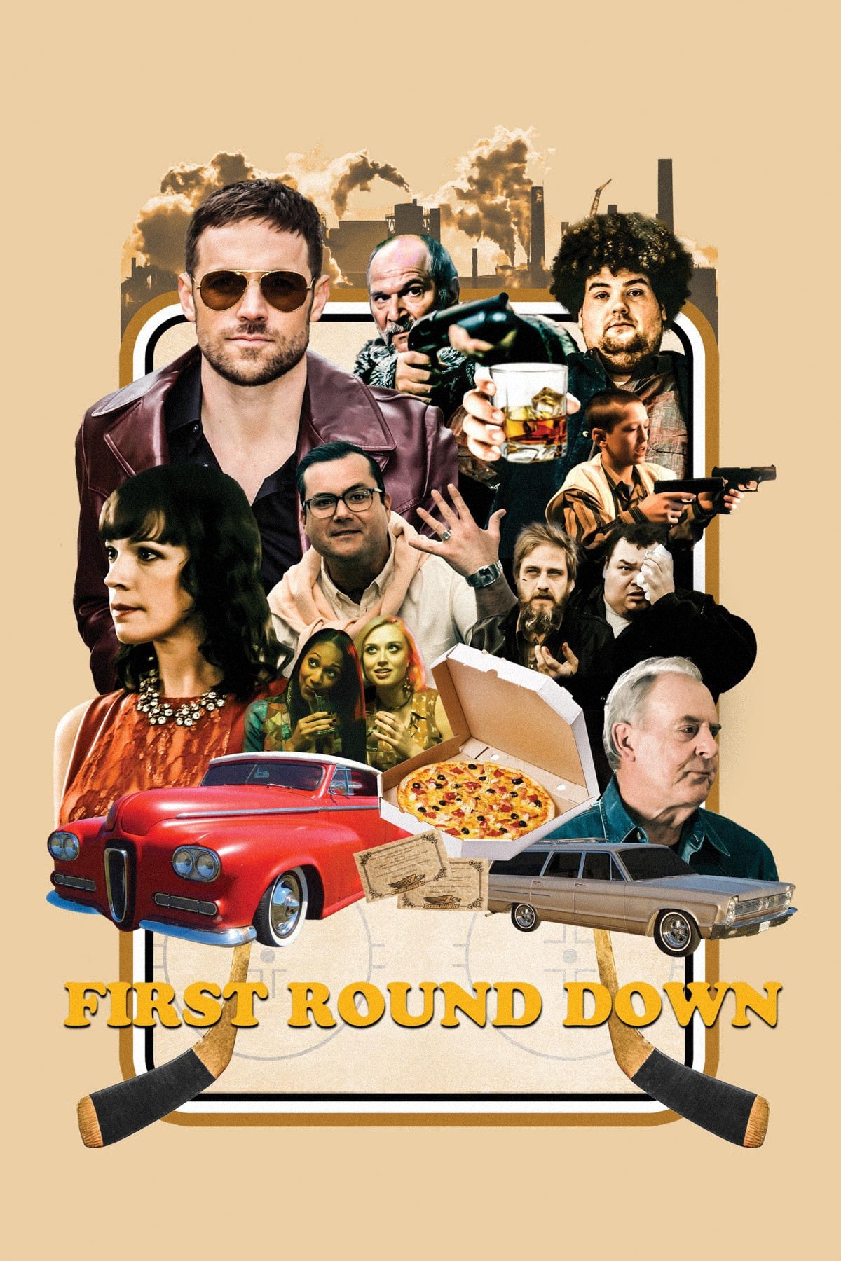 Постер First Round Down